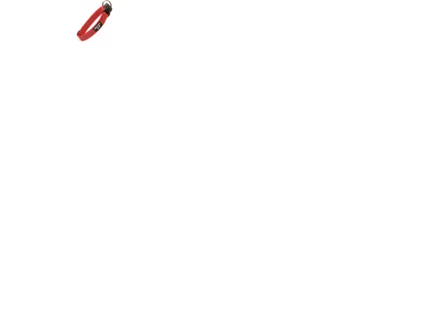 Julius-K9 Super grip halsbånd - 39-65 cm - Rød