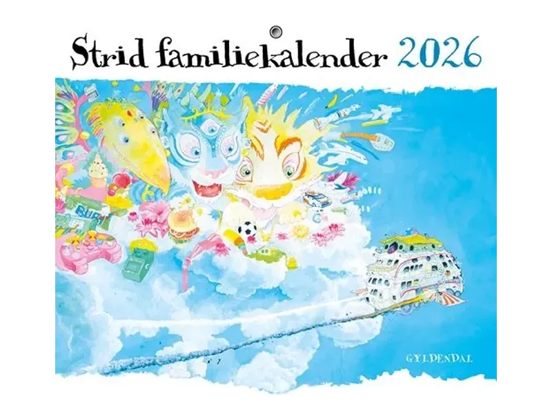 Strid familiekalender 2026 | Jakob Martin Strid