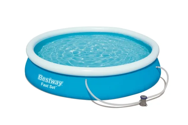 Bestway oppblåsbar basseng Fast Set 366 cm 9-i-1 (57274)