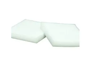 Vaskesvamp Engangs 100x120x10 mm Skum Hvid,100 stk/pk