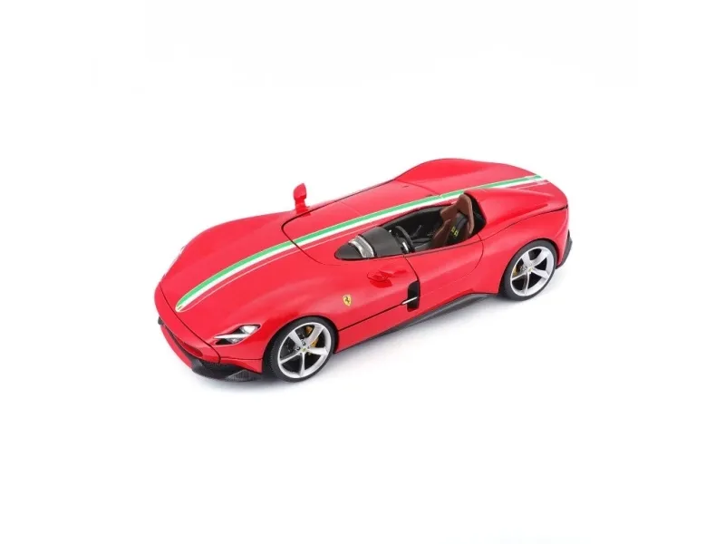 BBURAGO Ferrari Monza SP1 1:18, Superbil, Montert på forhånd, 1:18, Ferrari Monza SP1, Alle kjønn, Metall, Plast