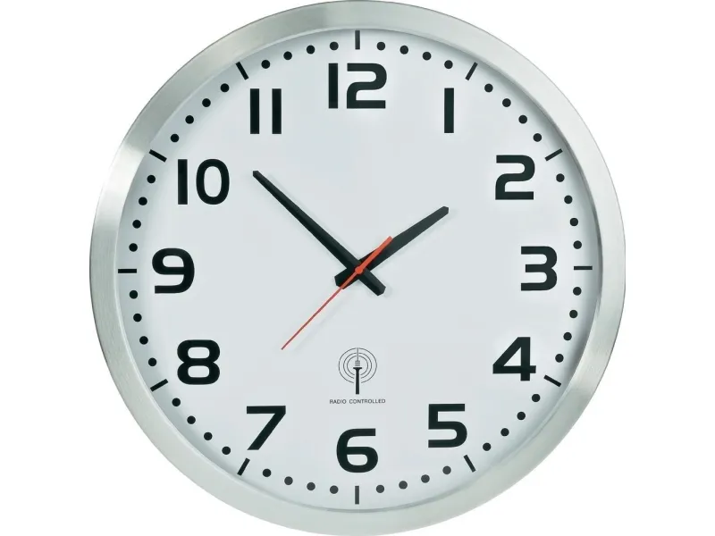 EUROTIME 56863 radioveggur 50 x 50 x 50 x 50 cm sølv