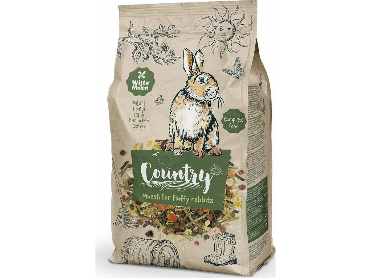 Witte Molen Karma grunnfôr country til kanin 800 g (652716)
