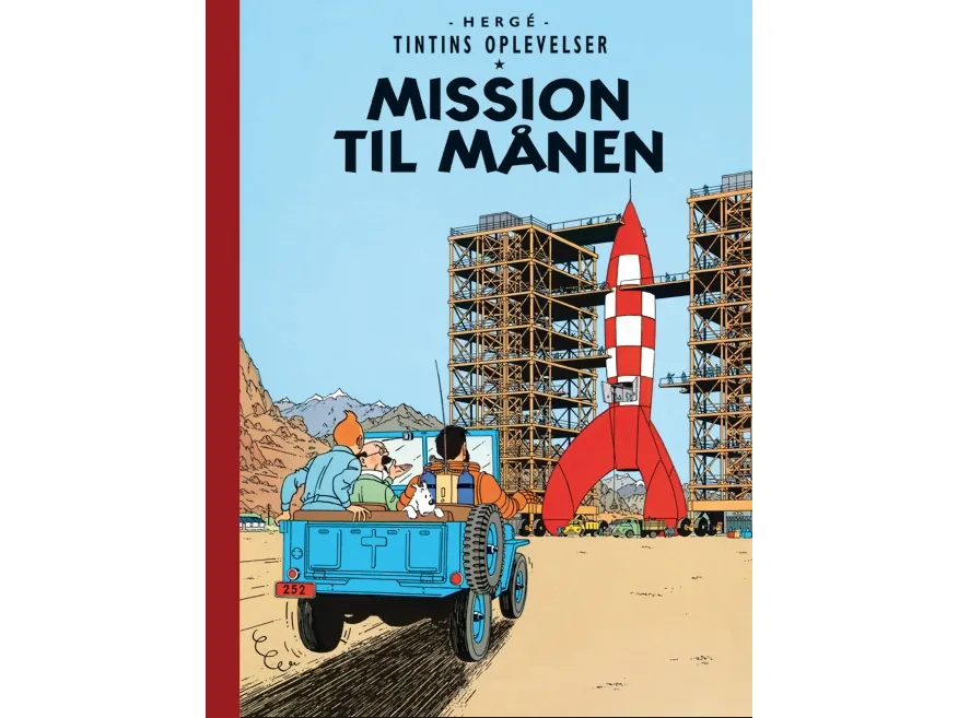 Tintin: Rakett til månen – nyutgave | Hergé | Språk: Dansk