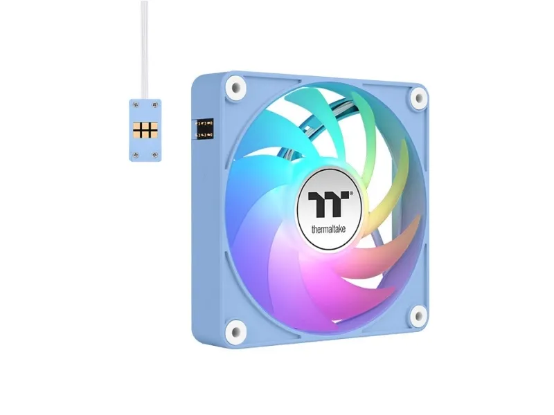 Thermaltake CL-F196-PL12BU-A, Vifte, 12 cm, Blå