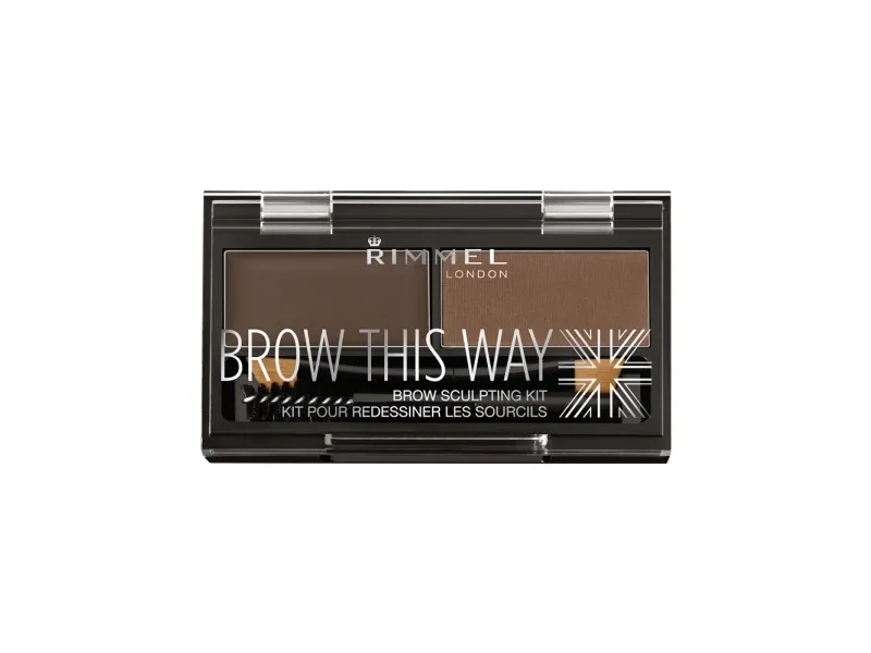 Rimmel Brow This Way Eyebrow Sculpting Kit, 003 Dark Brown, 56483a, Powder List Of Ingredients : Mica, Talc, Dimethicone, Caprylic/capric Triglyceride, Magnesium..., Step 1: Apply Lasting Finish 25 Hour Foundation with Comfort Serum to clean, fresh skin. Use a...