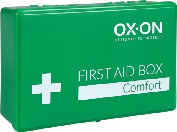 OX-ON Førstehjælpskasse - Assorteret indhold.