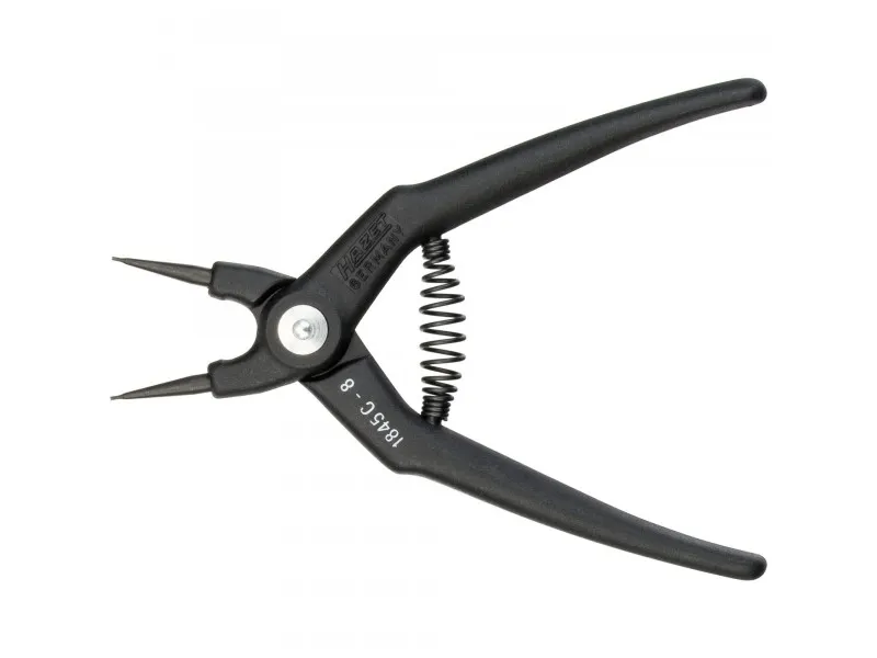 HAZET 1845C-8, Låseringtang, Sort, 14 cm, 50 g, Tyskland
