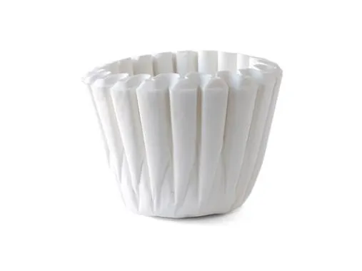 Skålfilter Catersource Ø457/152 mm 20 ltr. hvid - (2 pakker x 250 stk./karton)