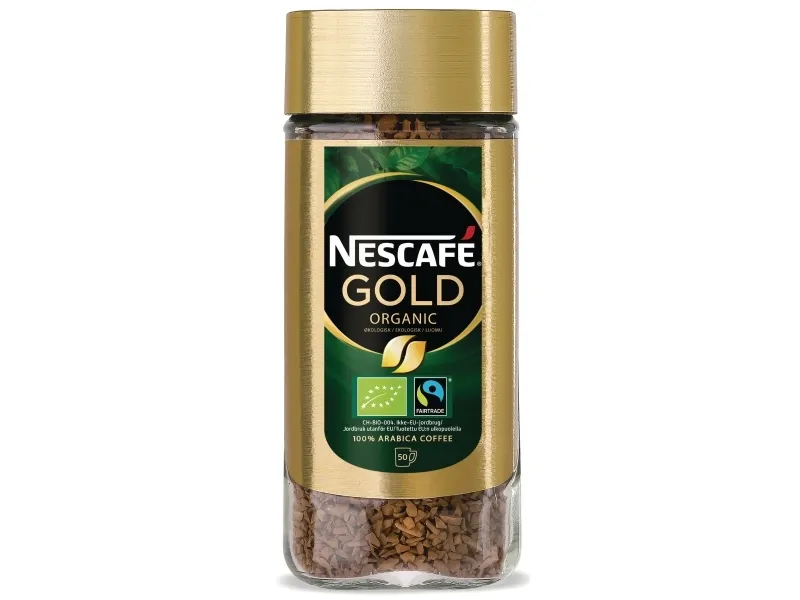 Instant kaffe Nescafe Gold blend økologisk 100g