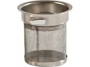 PRIS & KENSINGTON Tekannefilter 0,45l, stål / Pris og Kensington