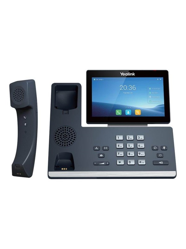 Yealink SIP-T58W PRO - VoIP phone - with Bluetooth interface with caller ID - 10-party call capability