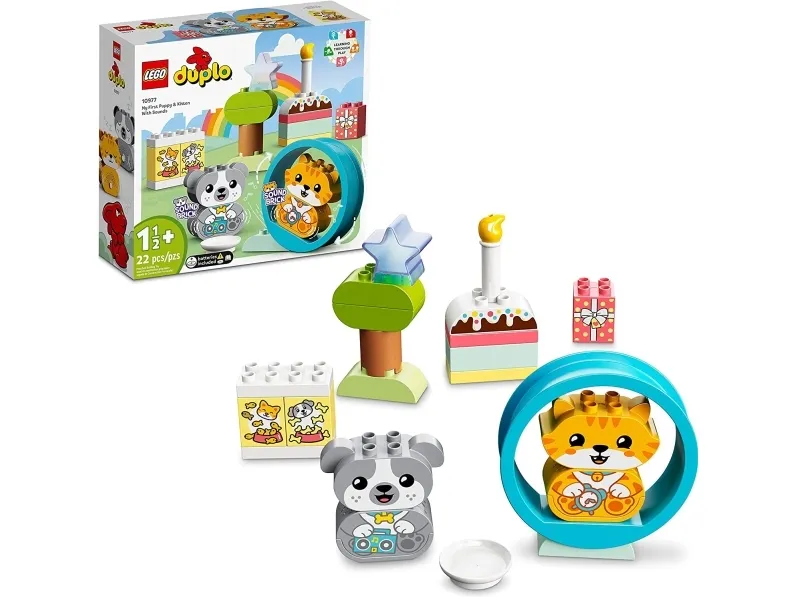 LEGO DUPLO My First 10977 Min første valp og kattunge med lyd