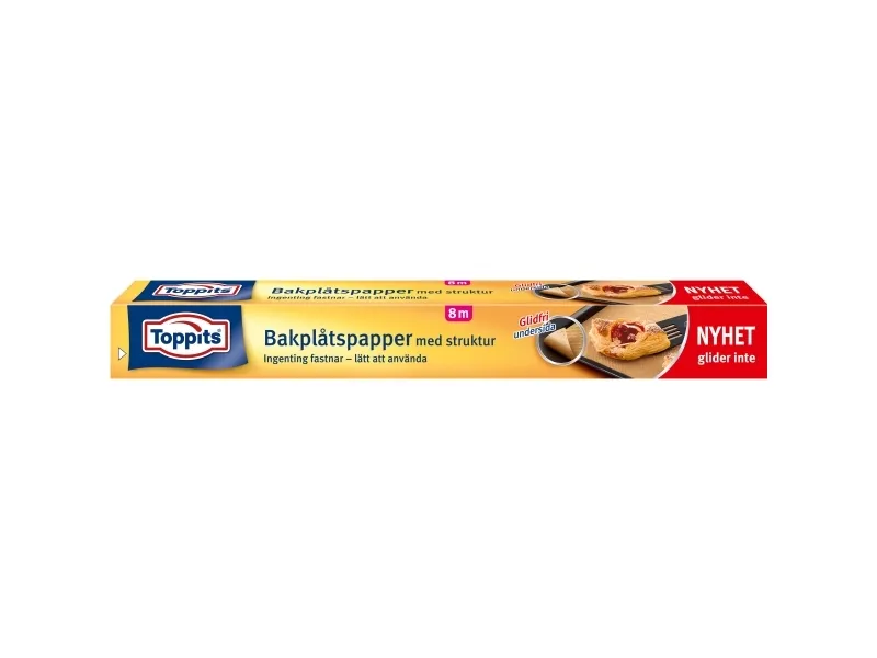 Bakebrettpapirrull 8M sklisikker (20stk DFP)