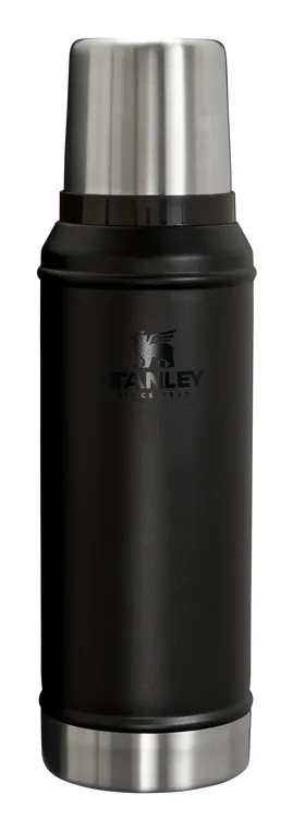 Stanley 10-11346-092, 0,94 l, Svart, Rustfritt stål, 24 timer, 26 timer, Camping, Daglig bruk, Reise
