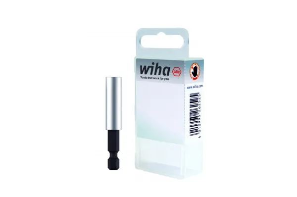 Wiha 1/4 bitholder med magnet og fjederring, 58 mm