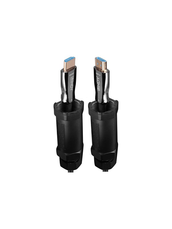 Lindy 30m Armoured Fibre Optic Hybrid HDMI 8K60 Cable