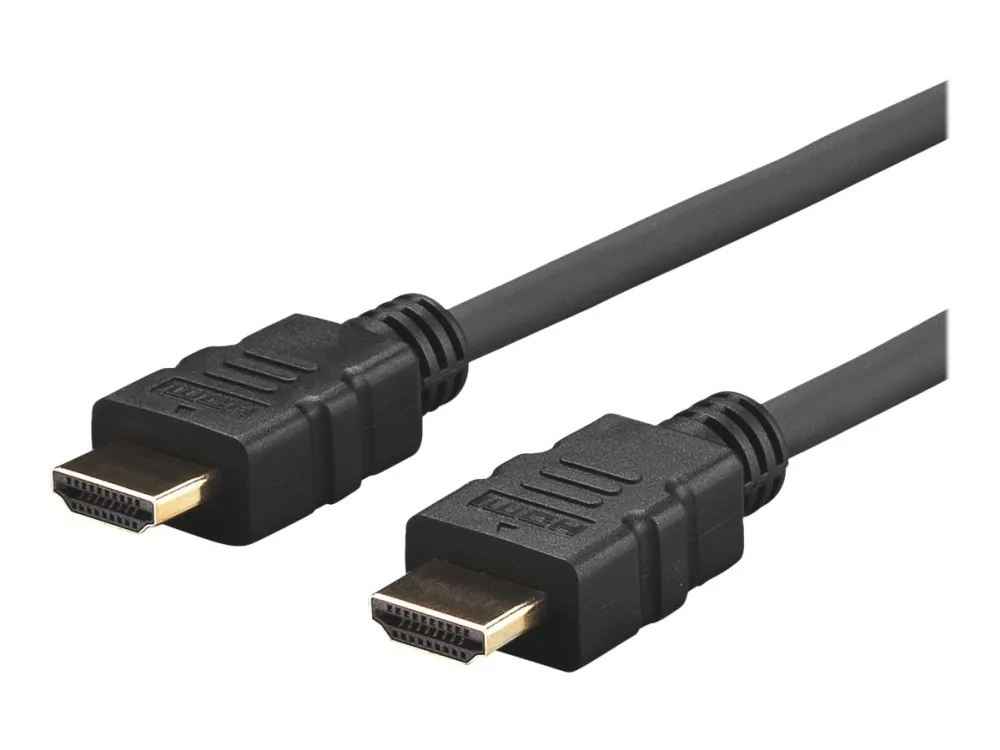 VivoLink Pro - HDMI-kabel med Ethernet - HDMI hann til HDMI hann - 2 m - svart - formstøpt, 4K-støtte