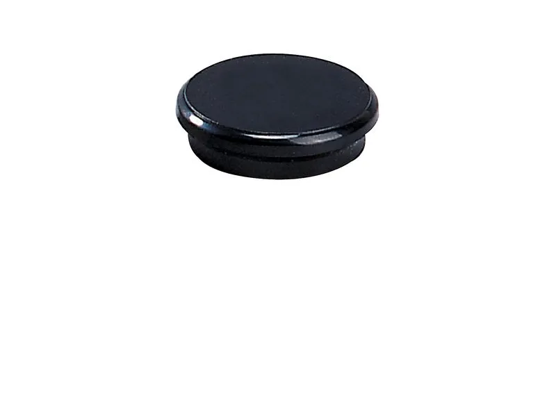 Dahle 95524-20922, Whiteboard-magnet, Sort, 7 mm, 10 stykker