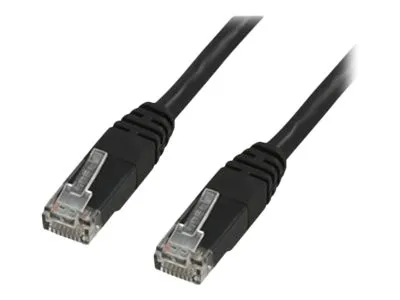 X-Shield - Koppeledning - RJ-45 (hann) til RJ-45 (hann) - 1,5 m - UTP - CAT 6 - halogenfri, formet - svart