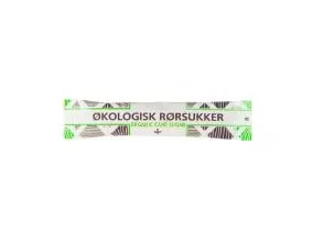 Rørsukker stick 3g Økologisk Fairtrade (DK-ØKO-100),1000 stk/krt