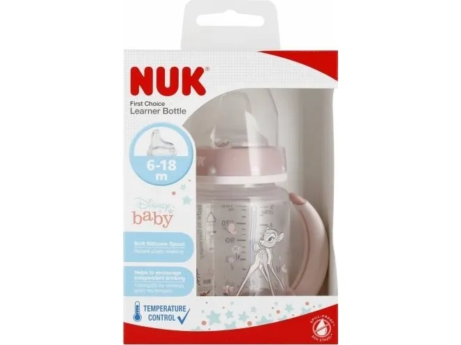 NUK BUTELLA PP 150ML 6M FC BAMBI 10743313 (1/6)