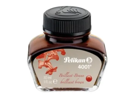 Pelikan blekk 4001 briljant brun 30ml