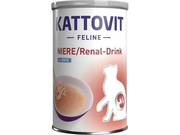 Kattovit KATTOVIT DRINK NIERE/RENAL DUCK 135ML