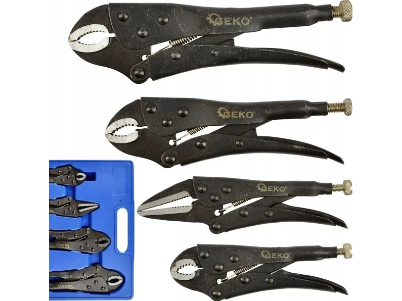 Geko Morse slagtang 4 stk. (125 mm-250 mm) (12)