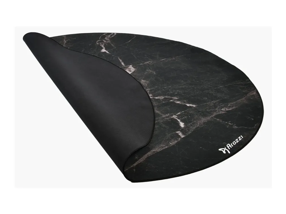 Arozzi Zona Round Floor Pad Svart marmor