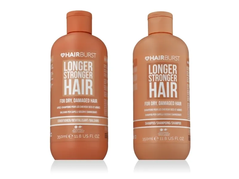 Hair Burst Shampoo and Conditioner Set for Dry and Damaged Hair