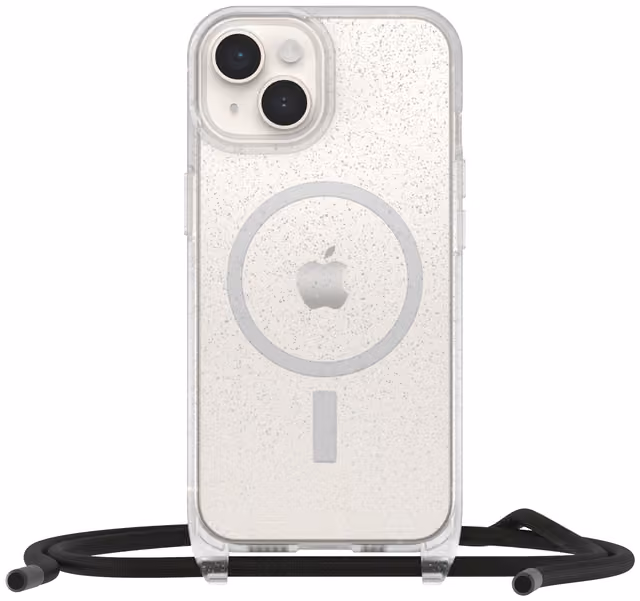 OtterBox React Necklace MagSafe Apple iPhone 16e/14 Stardust - clear
