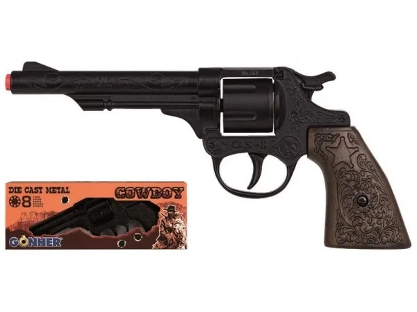 Pulio Metal cowboy revolver Gonher 80/6