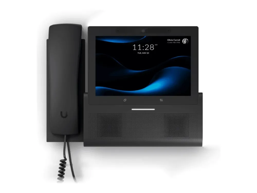Ubiquiti UniFi G3 Touch Wall - VoIP-telefon - med digitalkamera - IEEE 802.11a/b/g/n/ac (Wi-Fi) / Bluetooth 4.2 - sort