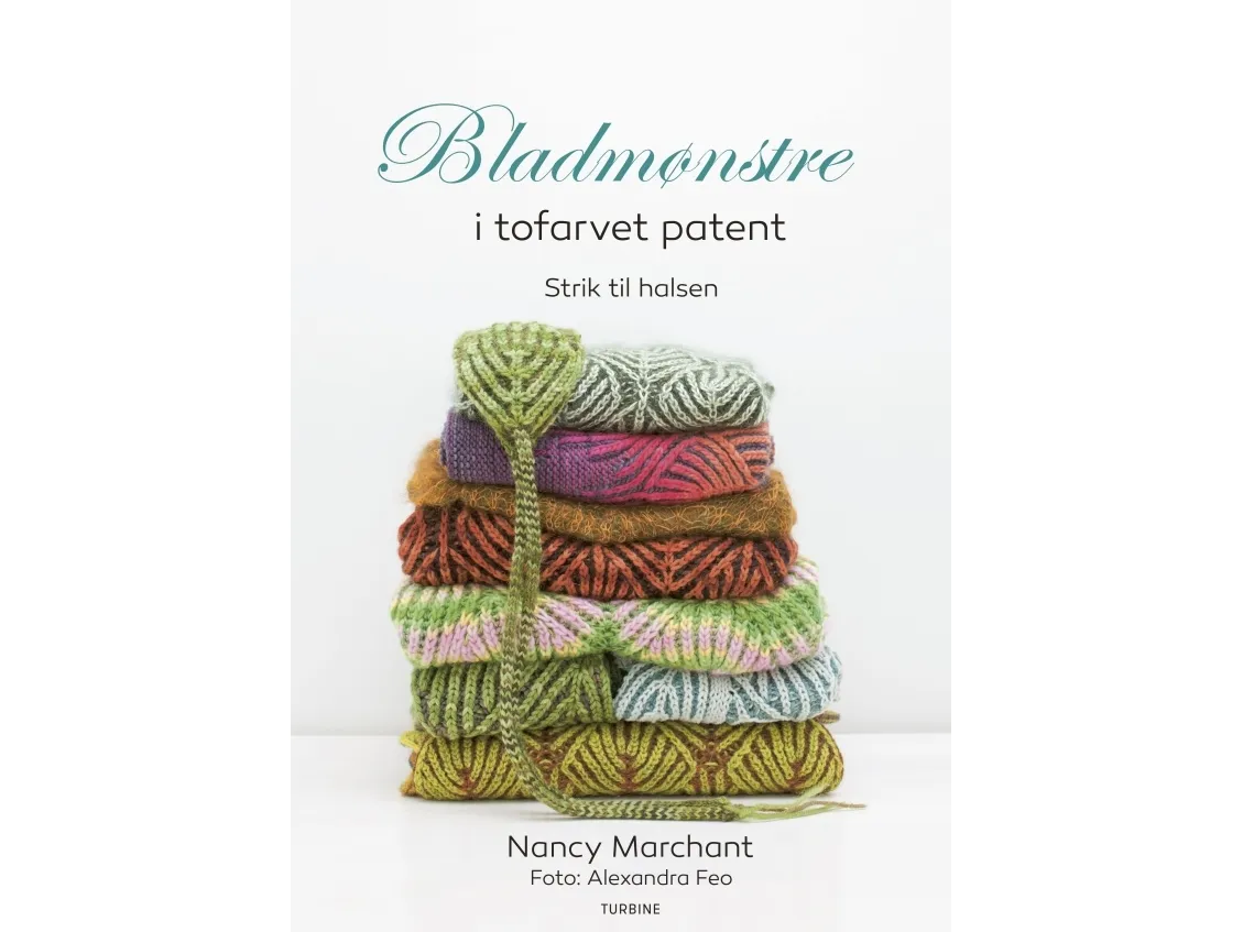 Bladmønstre i tofarget patent | Nancy Marchant