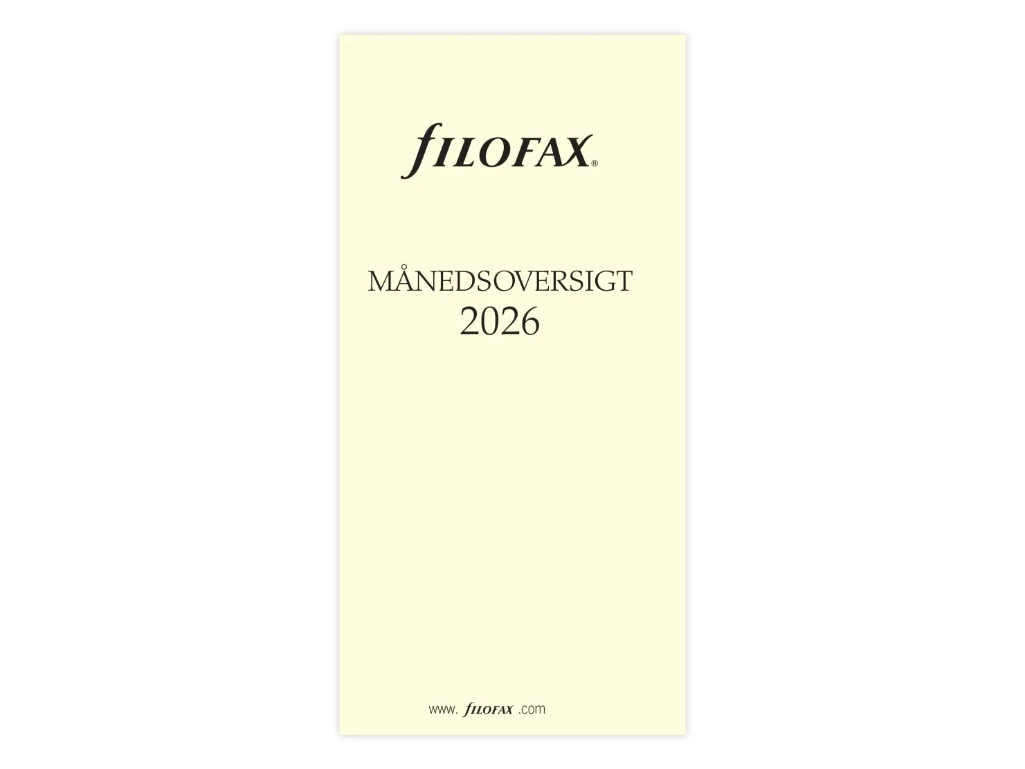 Månedsoversikt Personal 2026 Dansk