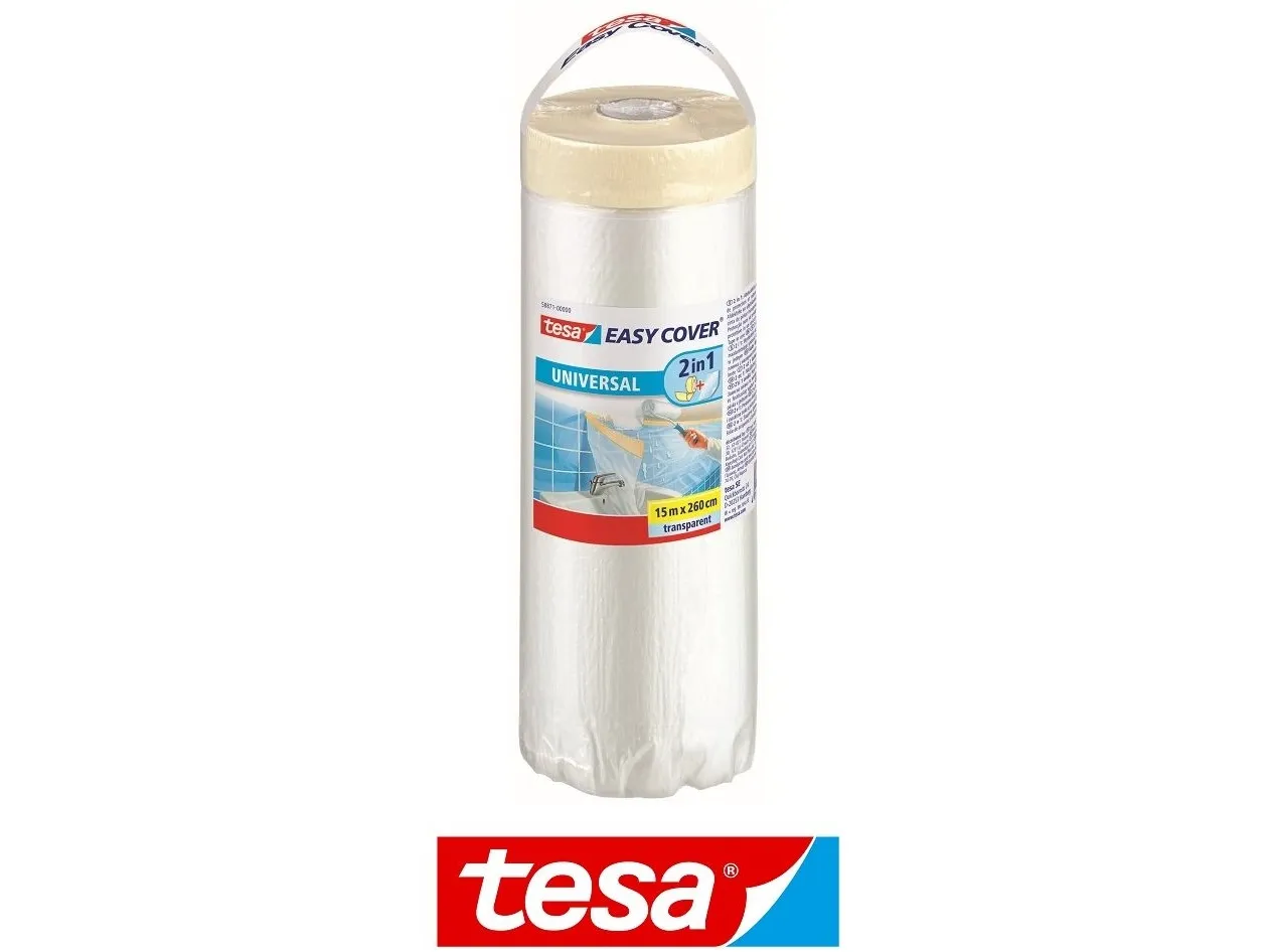 tesa 58871-00000-03 maskeringsfolie tesa Easy Cover® (L x B) 15 m x 260 cm | 1 stk