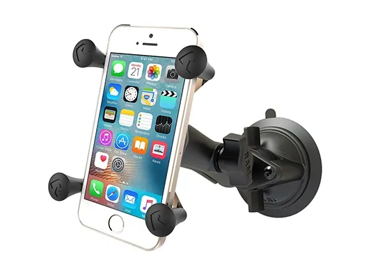 RAM Mounts X-Grip mobilholder med dreielås sugekopp