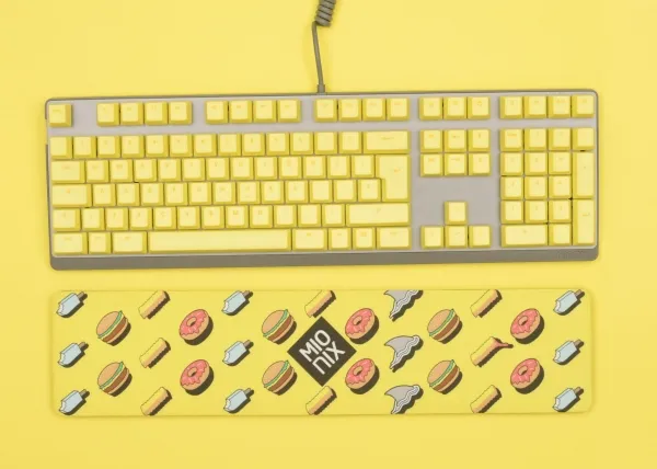 Mionix MNX-05-27001-DE, Tastaturtaster, Akrylonitril-butadien-styren (ABS), Gult