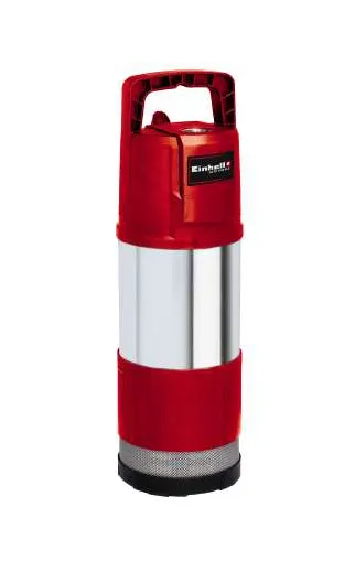 Einhell GE-PP 1100 N-A, 1100 W, AC, 6000 l/t, IPX8, Sort, Rød, Rustfritt stål