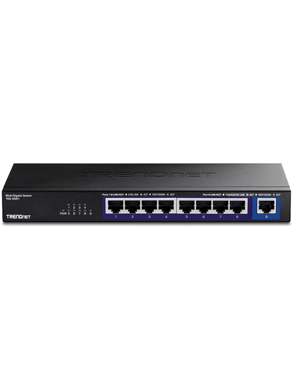 TRENDnet TEG-S591 9-Port Multi-Gig Switch