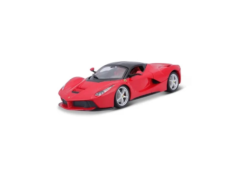 BBURAGO Ferrari LaFerrari, Superbil, Montert på forhånd, 1:24, Ferrari LaFerrari, Alle kjønn, Metall, Plast
