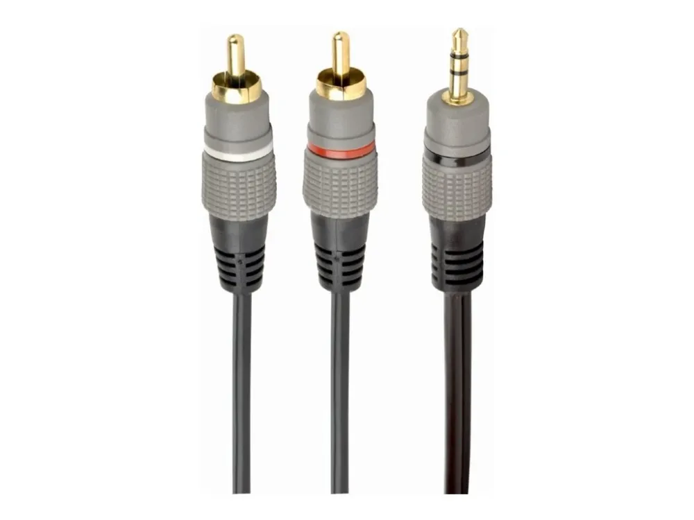 Cablexpert Select Plus Series - Lydkabel - RCA hann til 3,5 mm stereo hann - 1.5 m