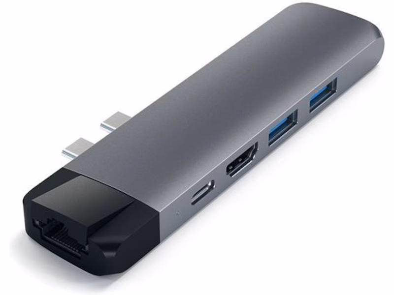 Satechi PRO Hub 4K Docking (stellargrå)