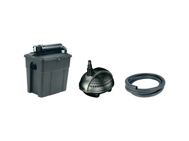 Pontec 50239 Multiclear set 8000 filtersett med UVC-renseenhet 2500 l/t