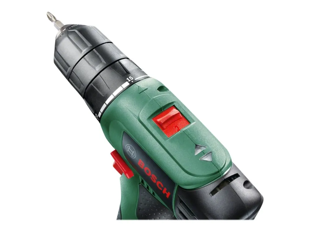 Bosch EasyDrill 1200 - Drill/driver - trådløs - 2 hastigheter - nøkkelfri borhylse 10 mm - 30 N·m - uten batteri, ingen lader - 12 V - SOLO