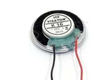 Visaton K 16, 0,5 W, Rund, 1 W, 8 O, 700 - 20000 Hz, Sort