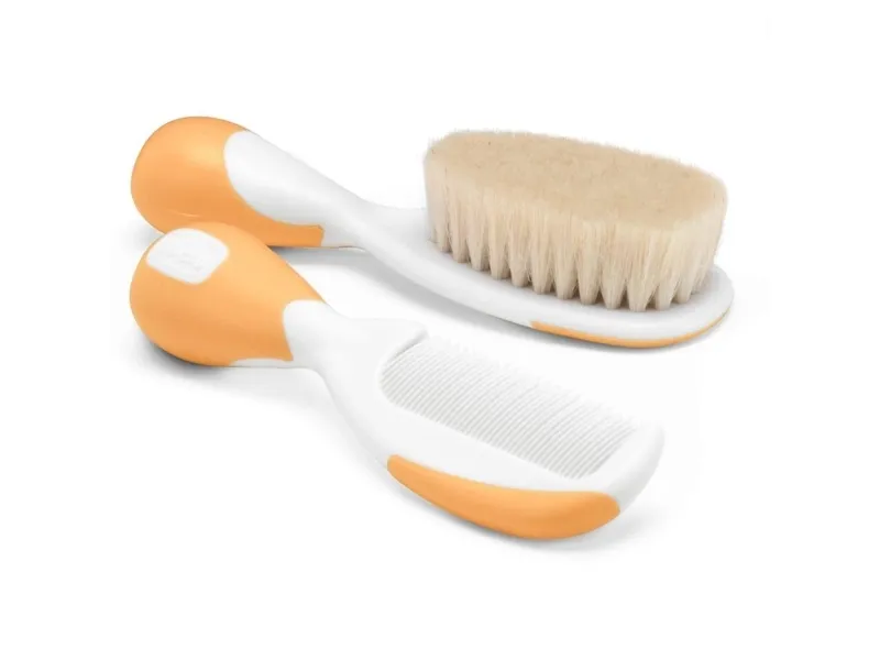 Chicco Brush And Comb Orange