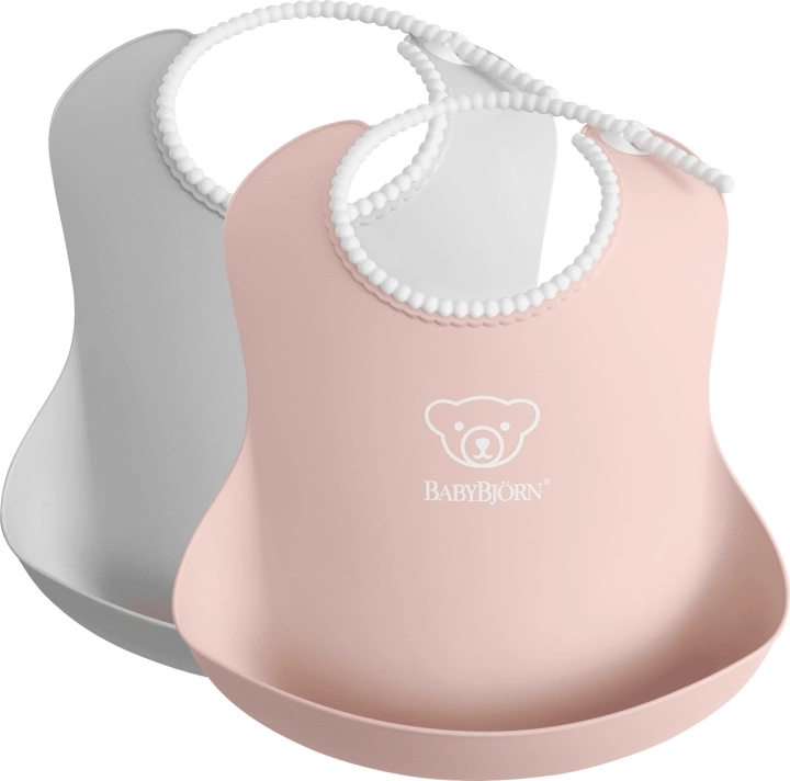 BabyBjörn babysmekke, 2-pk grå/powder pink