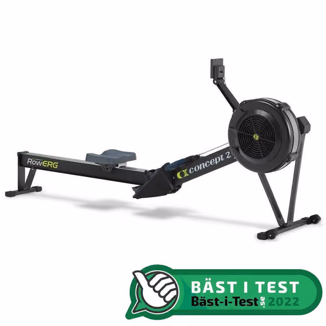 Concept2 RowErg romaskin innendørs, svart